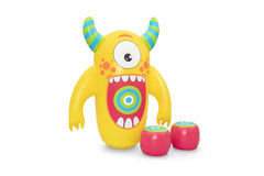 Bestway 1.20M Monster Knockout Bop Bag (Contents:1 punching bag, 2 gloves) Age 3+