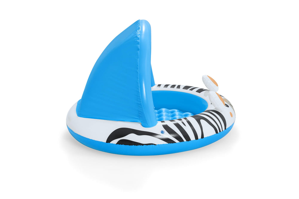 Bestway Φ97CM X H66CM Safari Sun Shaded Baby Pool (Contents:1 pool, repair patch) Age 2+