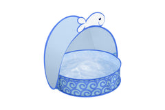 Bestway 78CM X 68CM X 60CM Pop-UP N' Splash Baby Pool (Contents:1 shade,1 pool,2 elastic straps,1 carry bag) Age 2+