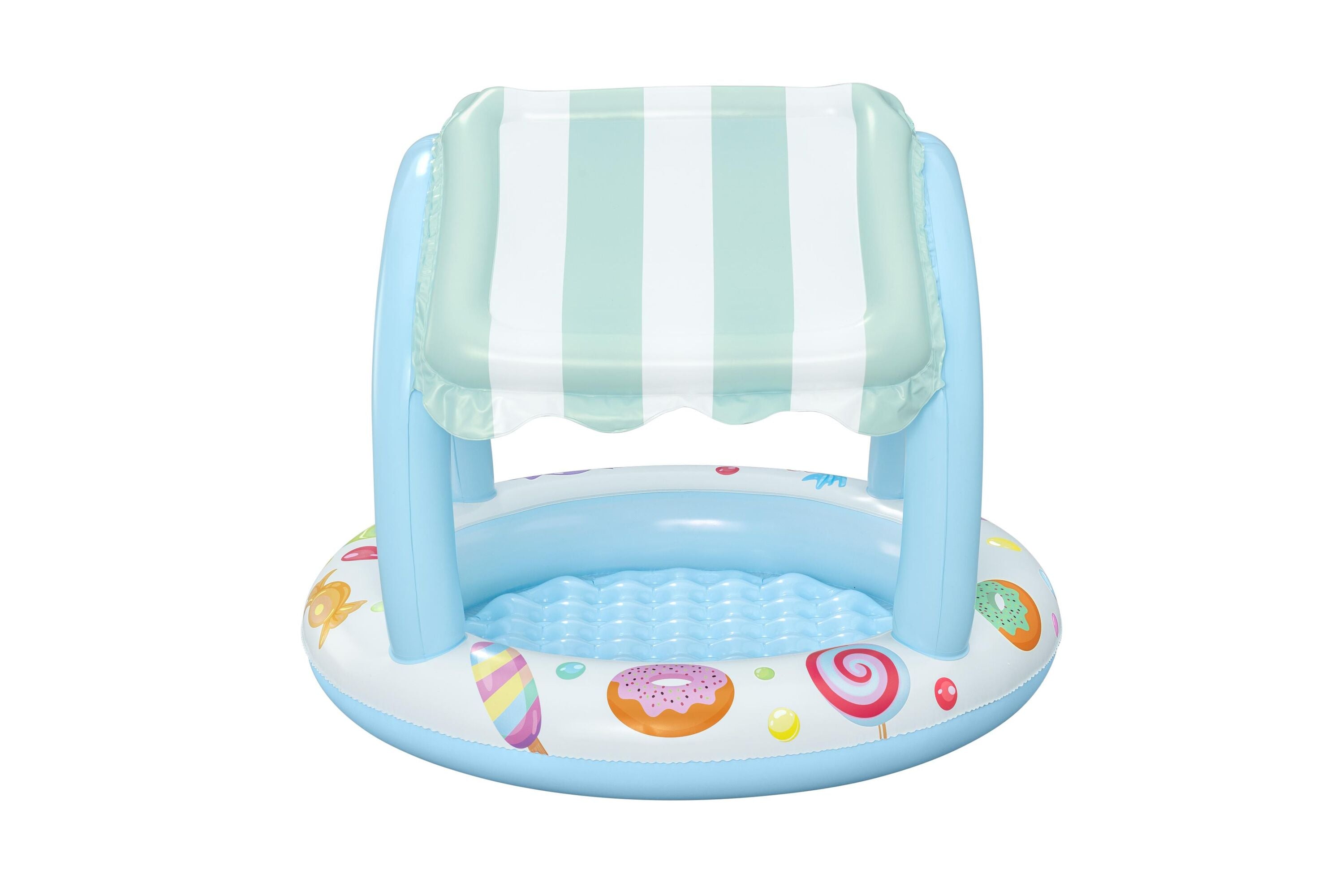 Bestway Φ1.04M X H84CM Sweet Shoppe Shaded Kiddie Pool (1 pool, repair patch) Age 2+