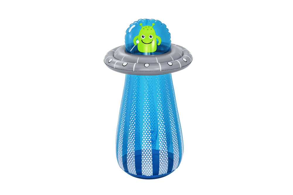 Bestway Φ61cm x H1.19m Ufo Blaster Bop Bag Sprinkler (1 Sprinkler, repair patch) Age 3+