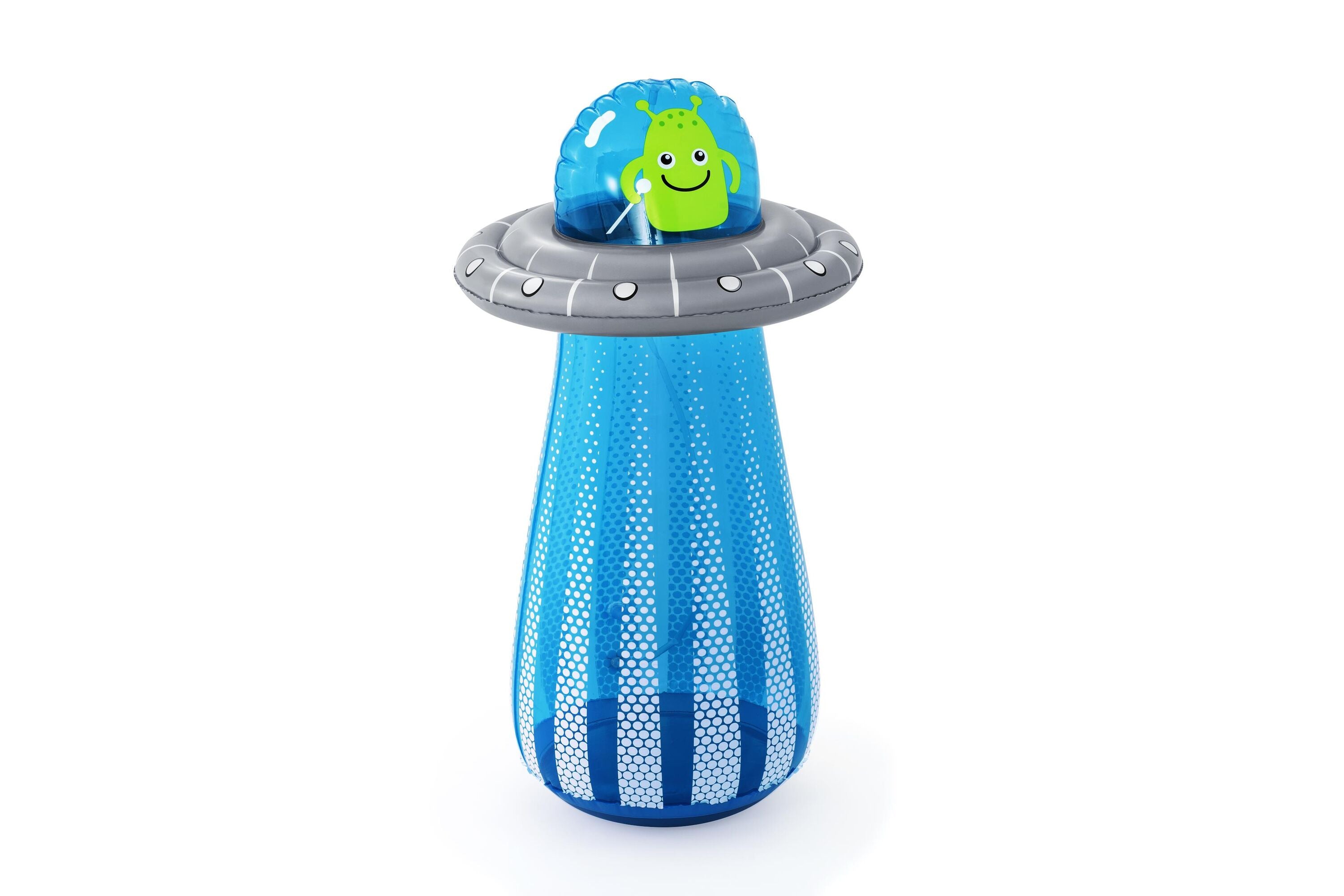 Bestway Φ61cm x H1.19m Ufo Blaster Bop Bag Sprinkler (1 Sprinkler, repair patch) Age 3+
