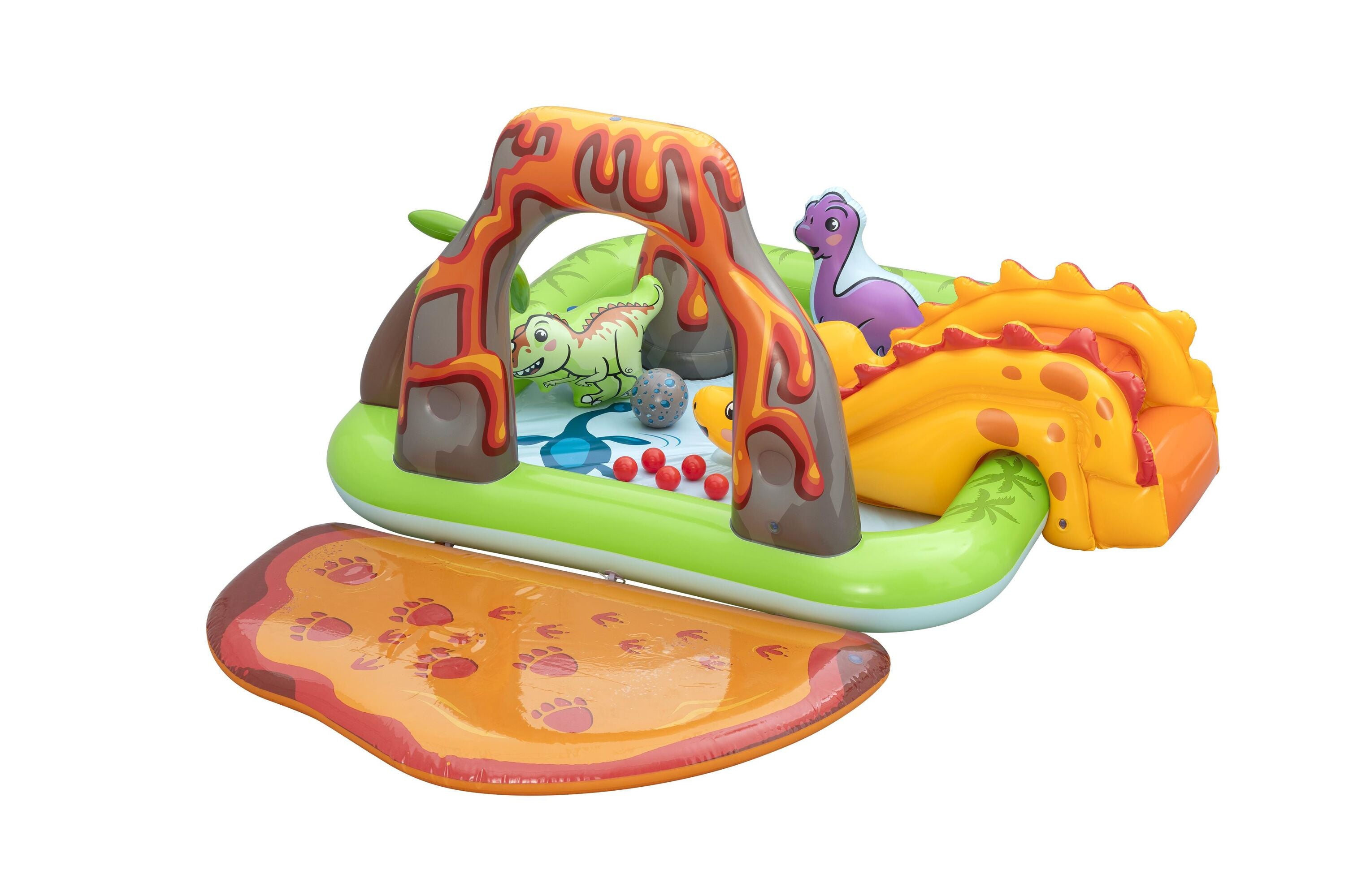 Bestway 8'7" x 6'2" x 40"/2.62m x 1.88m x 1.02m Volcano Springs Play Center