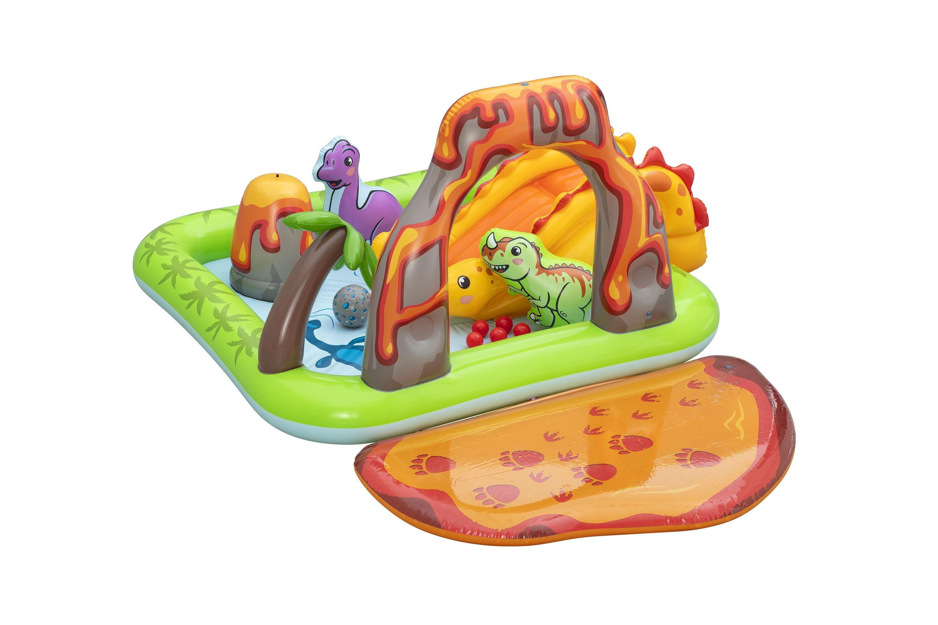 Bestway 8'7" x 6'2" x 40"/2.62m x 1.88m x 1.02m Volcano Springs Play Center