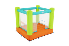Bestway 1.94M X 1.75M X 1.70M Jump And Soar Bouncer (Contents:1 bouncer, 1 blower, 1 repair kit (multiple assorted patches), 1 storage bag,8 bouncer stakes.) Age 3+