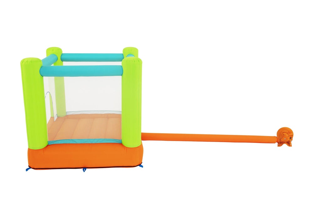 Bestway 1.94M X 1.75M X 1.70M Jump And Soar Bouncer (Contents:1 bouncer, 1 blower, 1 repair kit (multiple assorted patches), 1 storage bag,8 bouncer stakes.) Age 3+