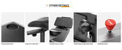king smith Foldable Workstation Bike EBW1B
