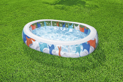 Bestway 2.29M X 1.52M X 51CM Elliptic Pool (Contents:1 pool,repair patch) Age 6+