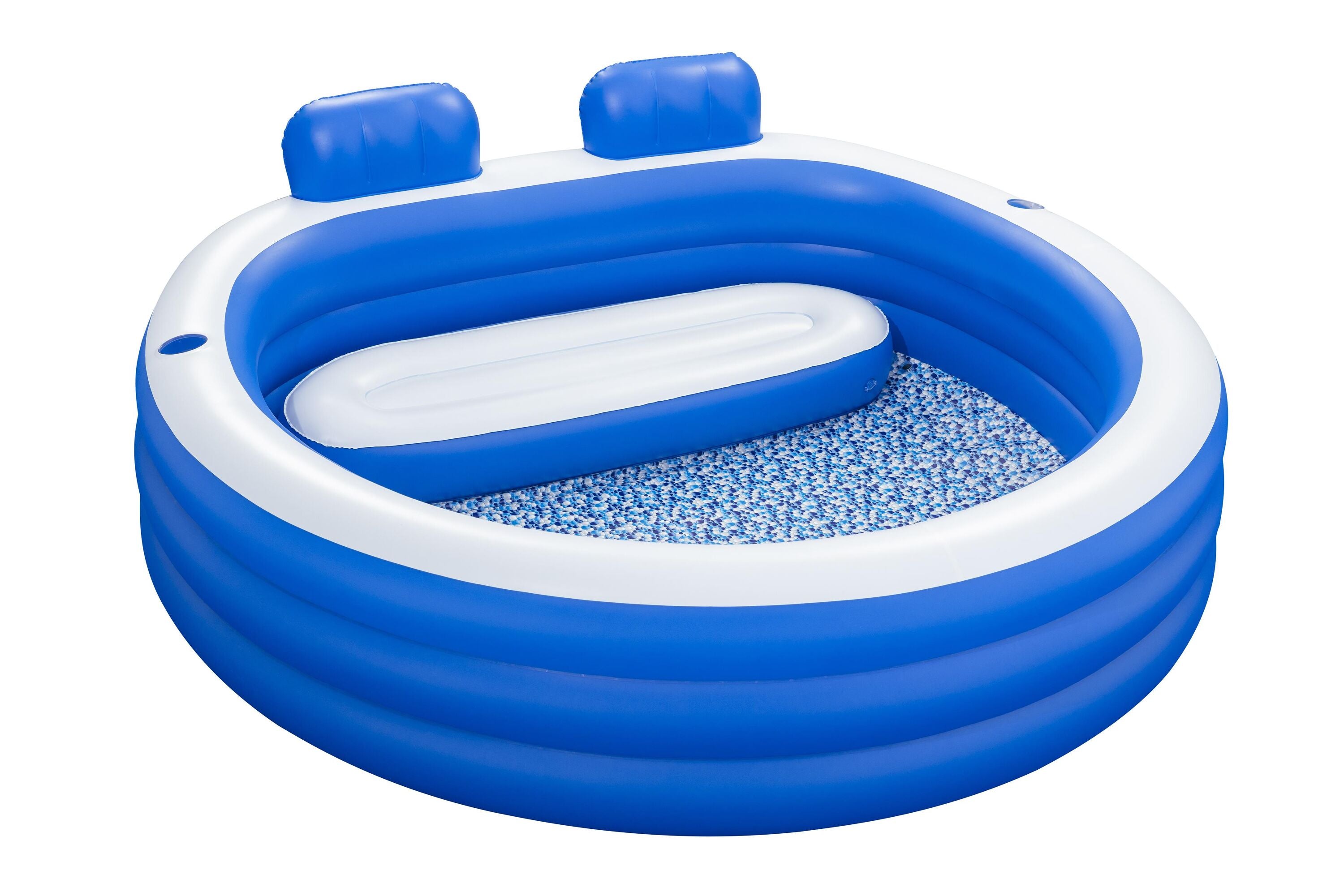 Bestway 2.31M X 2.19M X 79CM Splash Paradise Family Pool (Contents:1 pool,repair patch.) Age 6+
