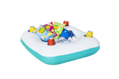 Bestway 2.18M X 2.18M X 48CM Sippin' Summer Family Pool (1 pool,1 console,repair patch) Age 6+
