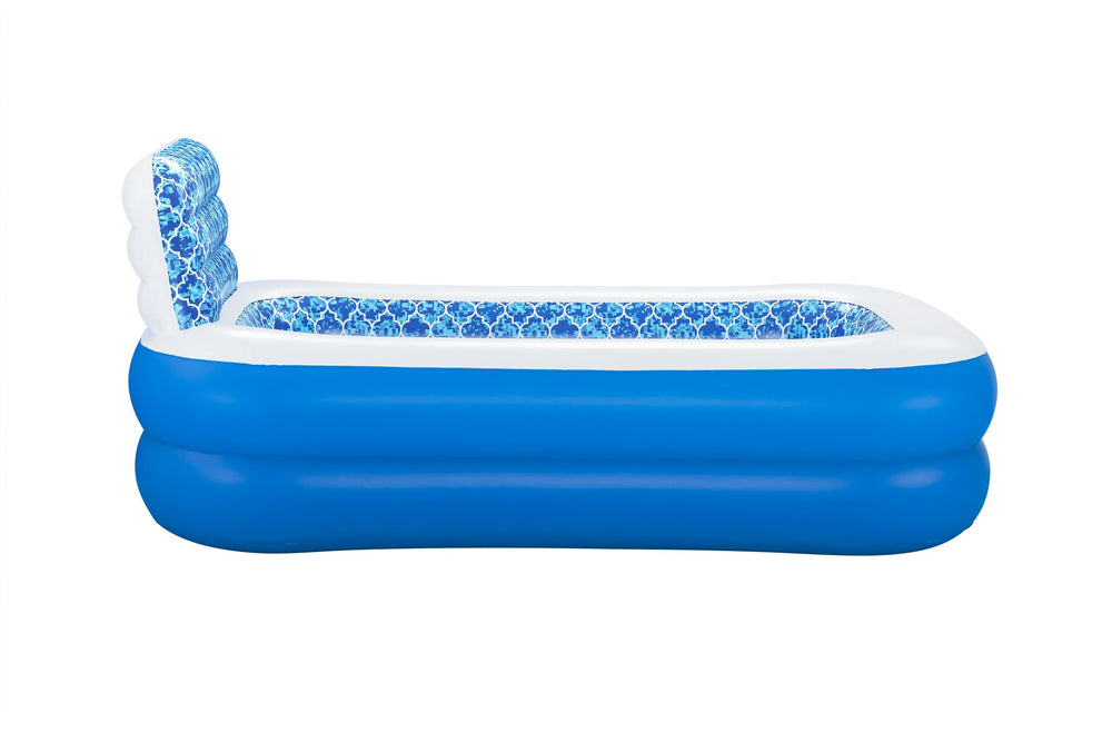 Bestway 2.29M X 1.52M X 96CM Waterfall Oasis Sprinkler Family Pool (1 pool,repair patch) Age 6+
