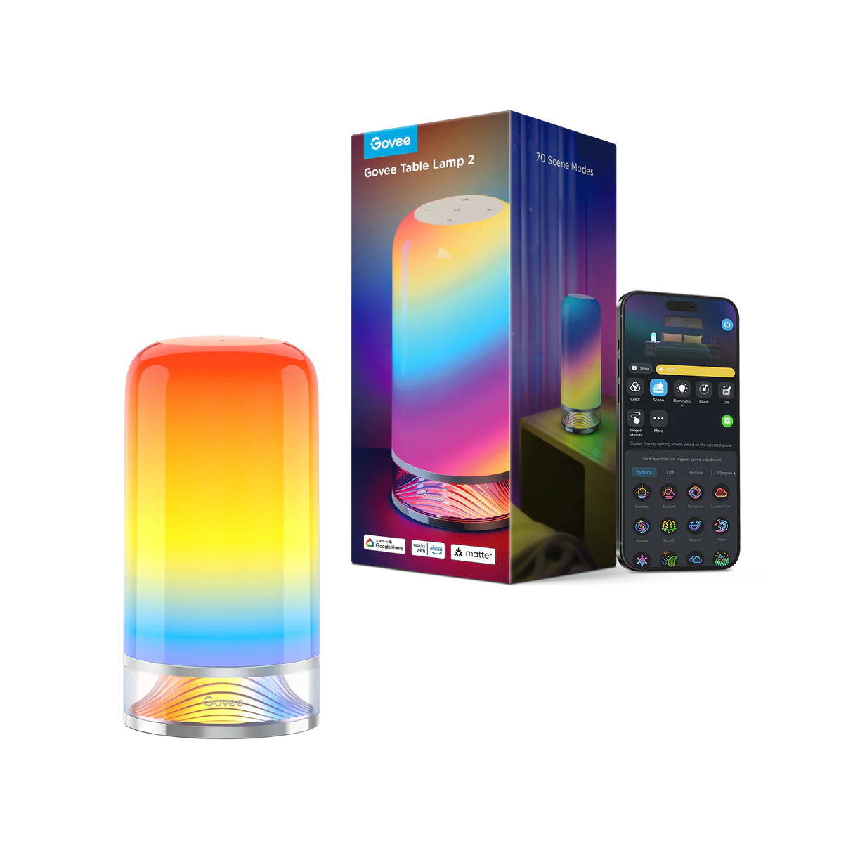 Govee Aura Smart Table Lamp - H6022