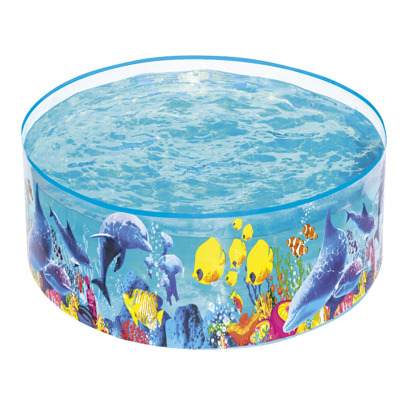 Bestway Φ1.83M X H38CM Fill 'N Fun Odyssey Pool (Contents:One pool, repair patch) Age 2+