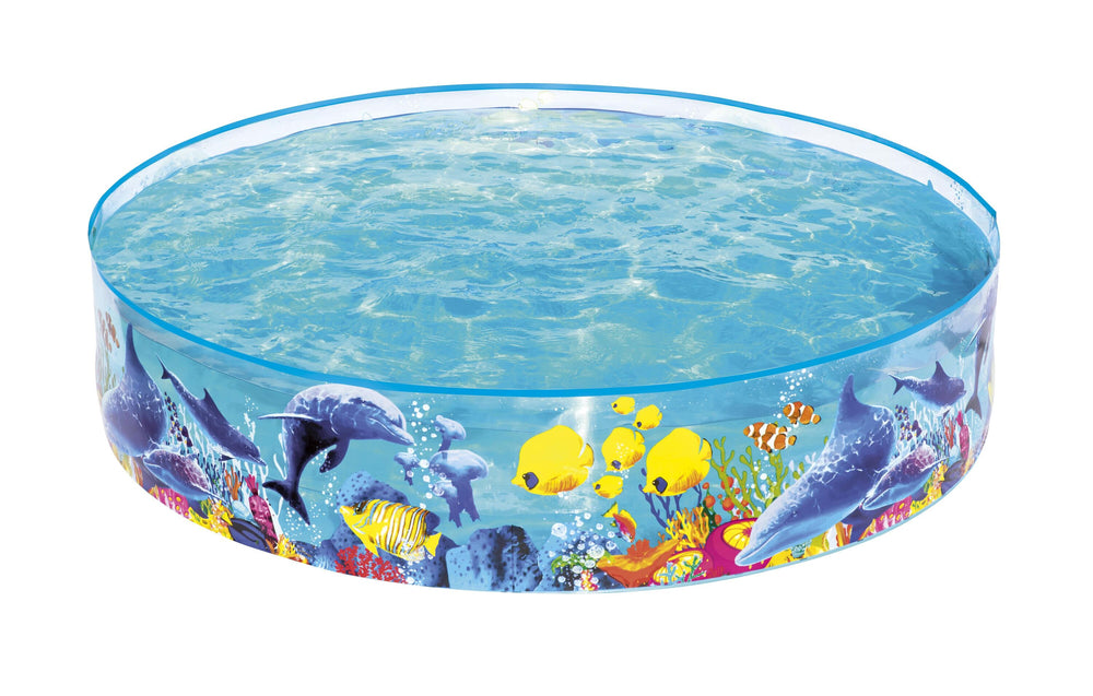 Bestway Φ1.83M X H38CM Fill 'N Fun Odyssey Pool (Contents:One pool, repair patch) Age 2+