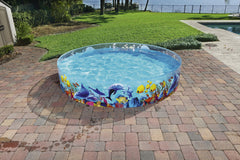 Bestway Φ2.44M X H46CM Odyssey Fill 'N Fun Play Pool (1 pool, repair patch) Age 3+