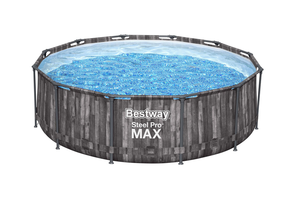 Bestway Frame Pool Set 3.66m x 1.00m Includes Pool + Filter Pump(220-240V) + Ladder + Compatible with Cartridge 58094(Ⅱ)220-240V