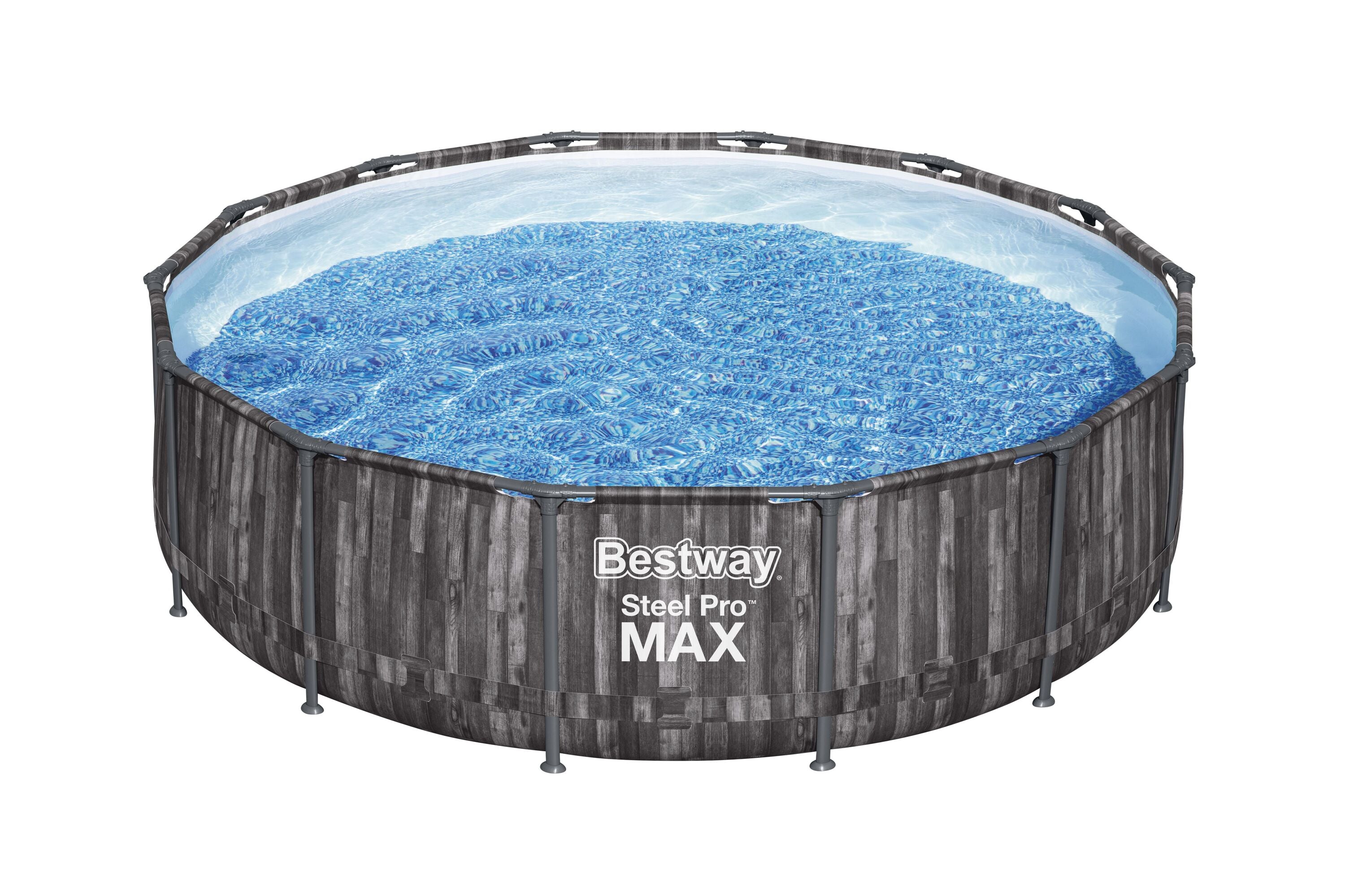 Bestway 4.27M X 1.07M Pool Set (Contents:Pool, Filter Pump(220-240V), Ladder, Cover, Compatible with Cartridge 58094(II)220-240V)