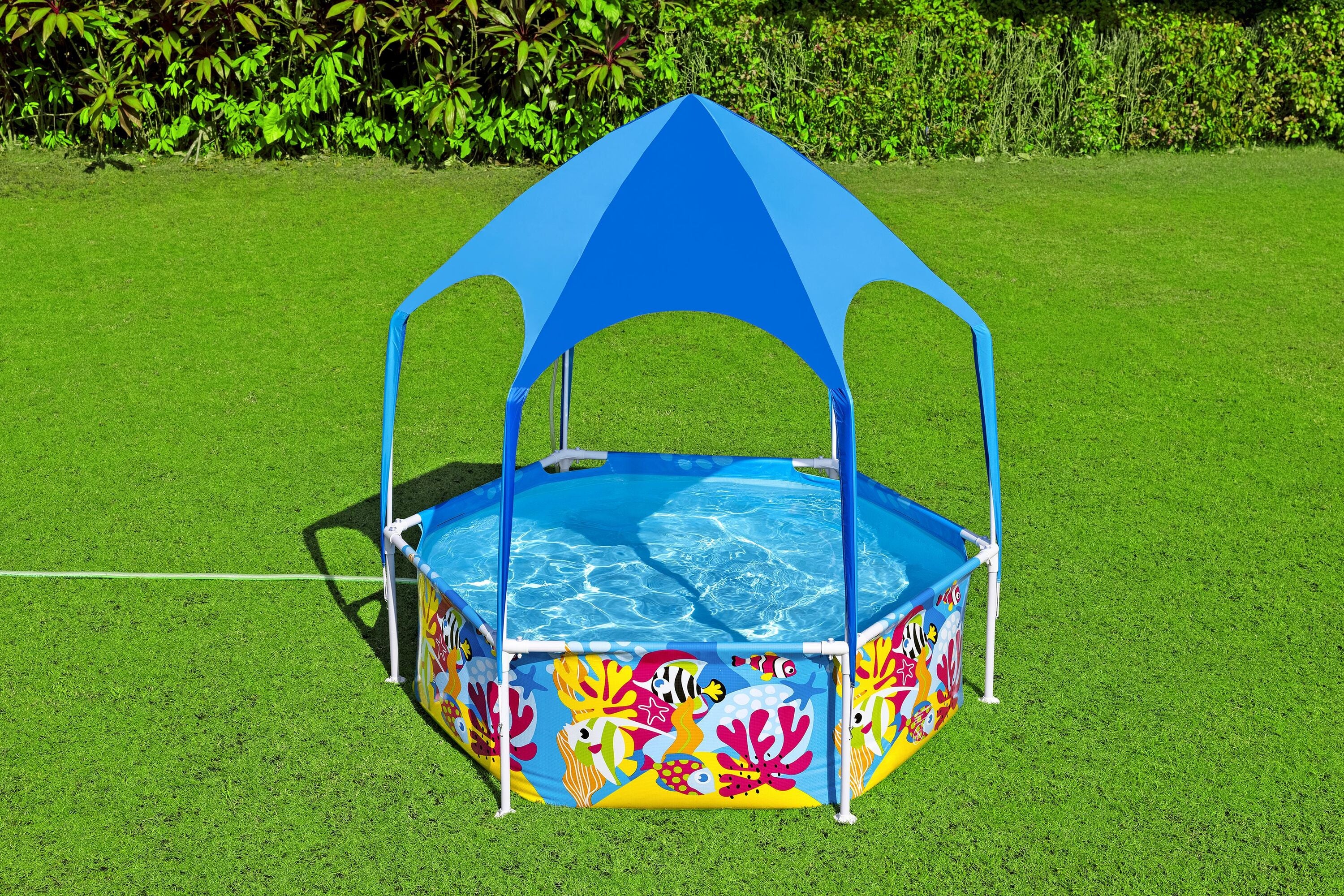 Bestway Splash-in-Shade Kids Frame Pool 1.83m x 51cm Includes Pool