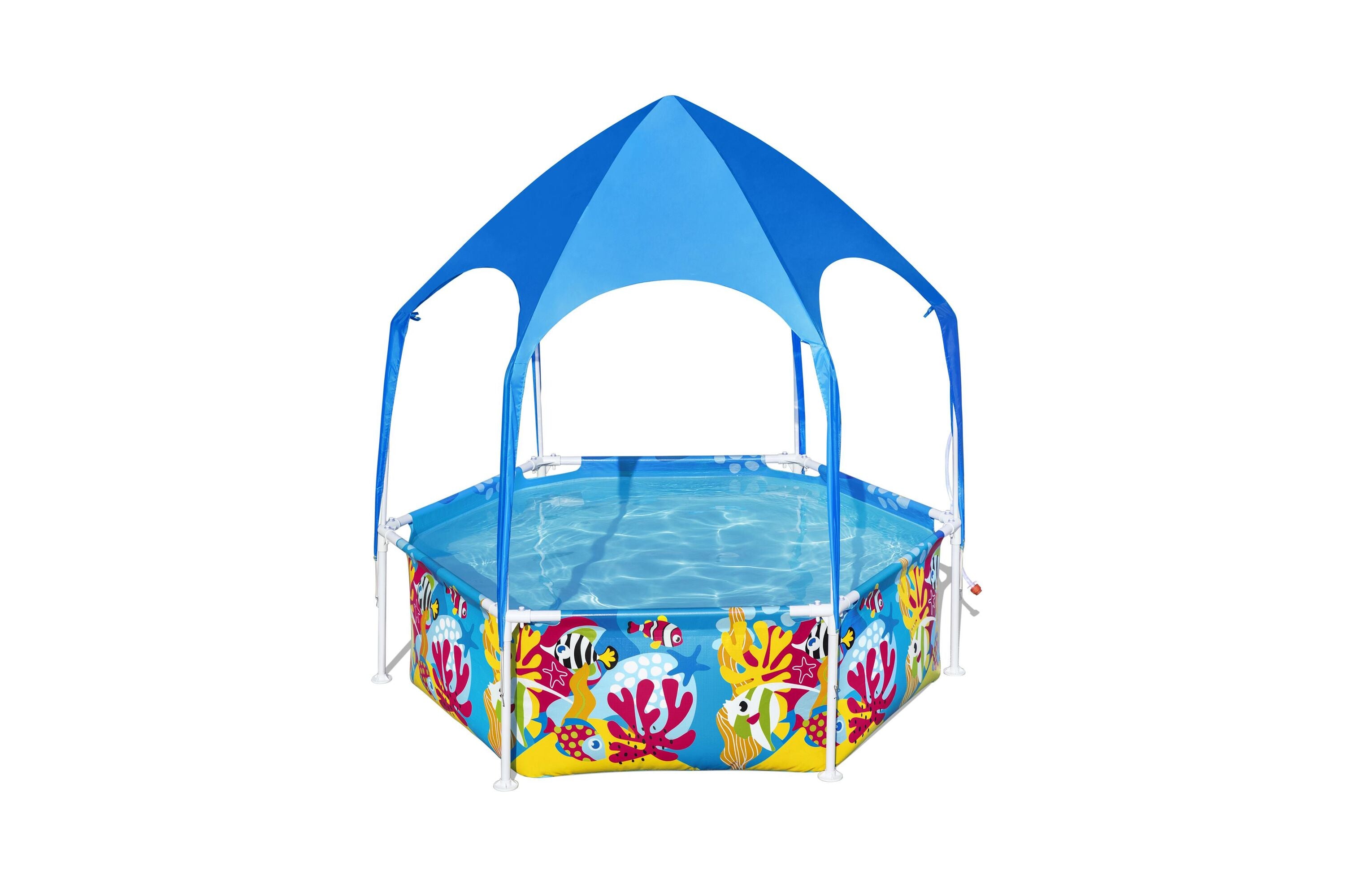 Bestway Splash-in-Shade Kids Frame Pool 1.83m x 51cm Includes Pool