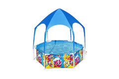 Bestway Splash-in-Shade Kids Frame Pool 1.83m x 51cm Includes Pool