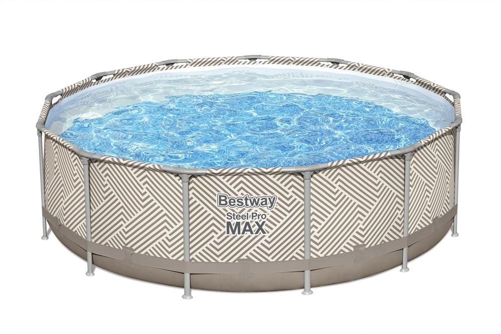 Bestway Frame Pool Set 3.96m x 1.07m Includes Pool + Filter Pump(220-240V) + Ladder + Cover + Canopy + Compatible with Cartridge 58094(II)220-240V