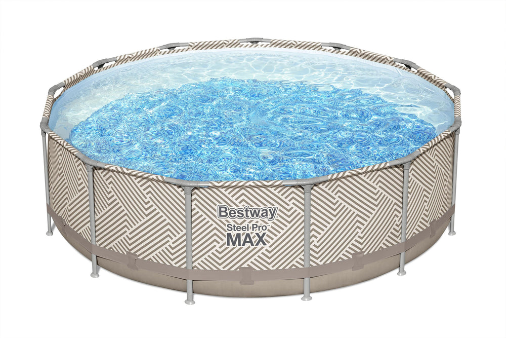 Bestway Frame Pool Set 3.96m x 1.07m Includes Pool + Filter Pump(220-240V) + Ladder + Cover + Canopy + Compatible with Cartridge 58094(II)220-240V