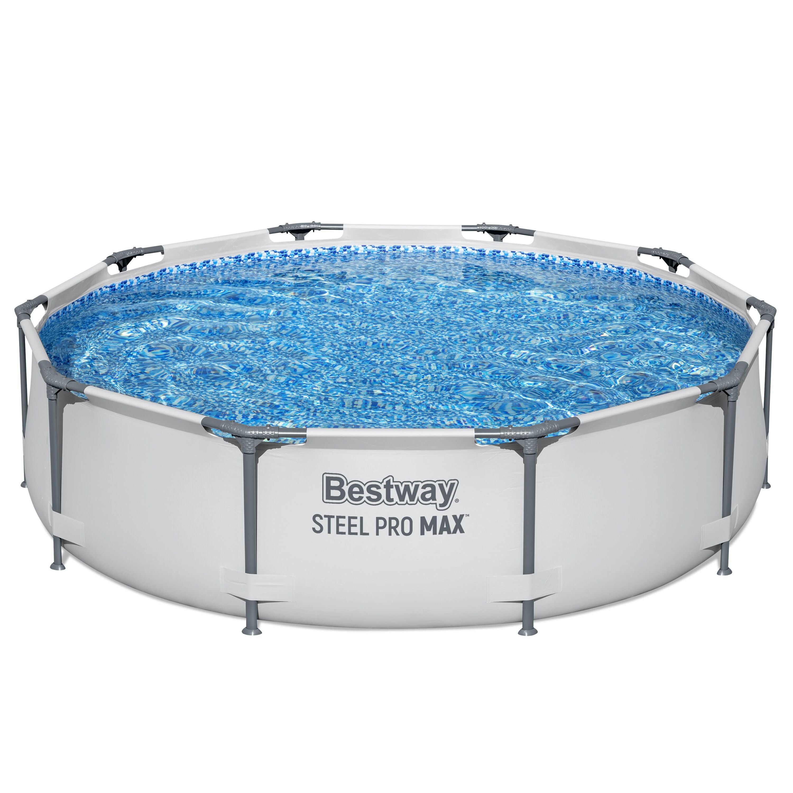 Bestway Frame Pool Set 3.05m x 76cm Includes Pool + Filter Pump(220-240V) + Compatible with Cartridge 58093(I)220-240V