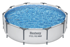 Bestway Frame Pool Set 3.05m x 76cm Includes Pool + Filter Pump(220-240V) + Compatible with Cartridge 58093(I)220-240V