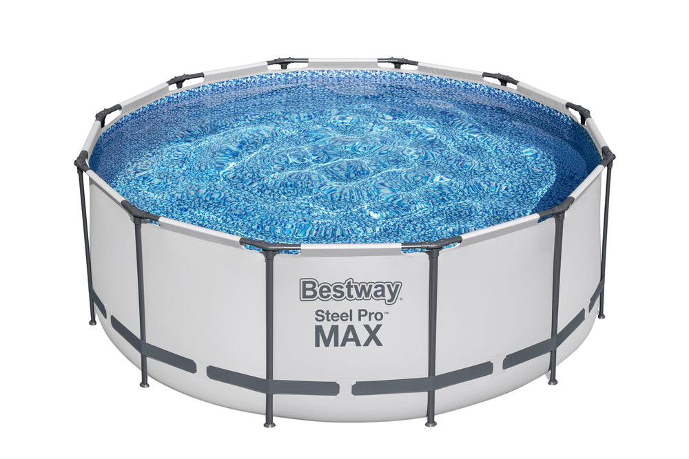 Bestway 3.66M X 1.22M Pool Set (Contents:Pool, Filter Pump(220-240V), Ladder, Cover, Compatible with Cartridge 58094(II)220-240V)