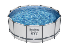 Bestway 3.66M X 1.22M Pool Set (Contents:Pool, Filter Pump(220-240V), Ladder, Cover, Compatible with Cartridge 58094(II)220-240V)