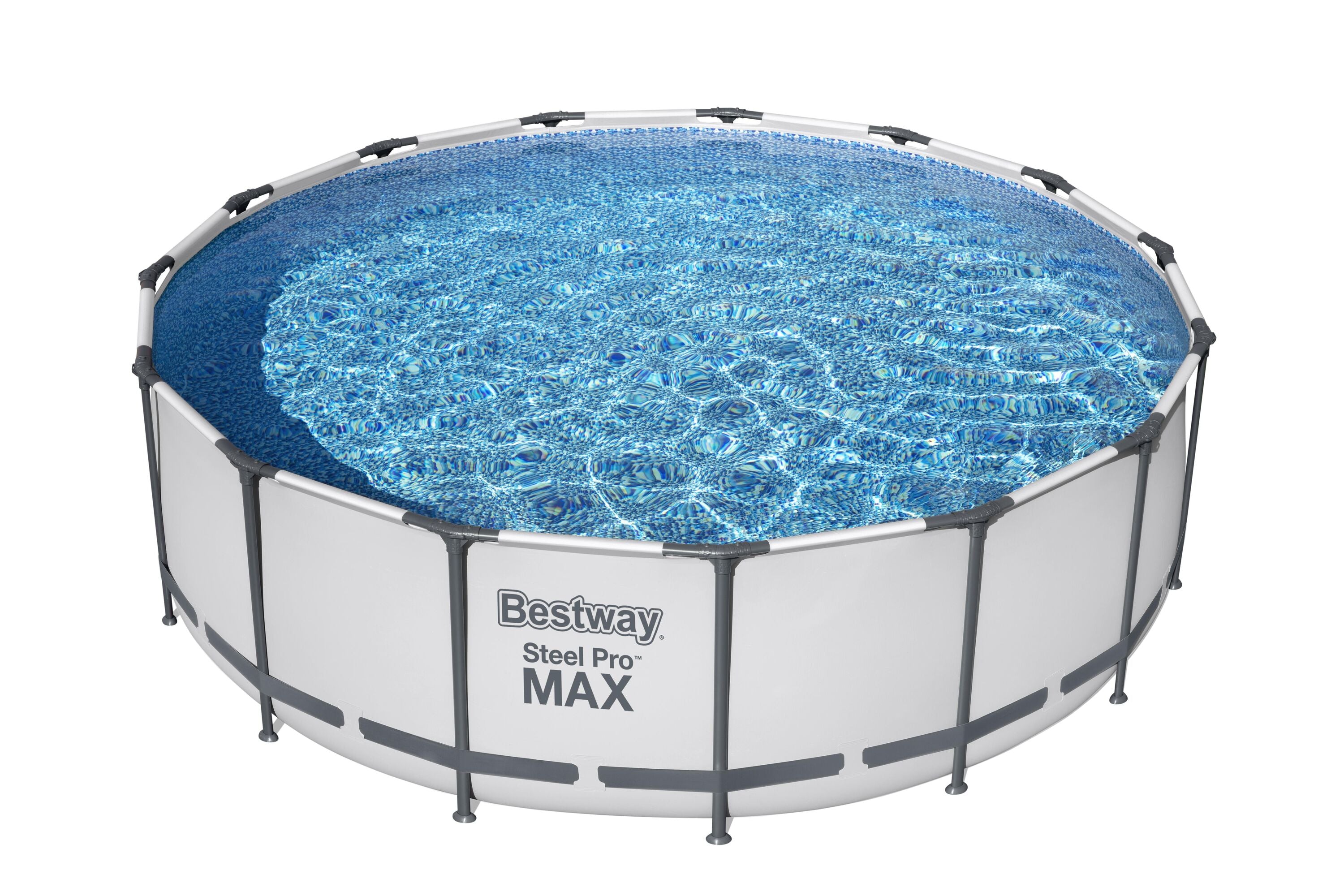 Bestway Frame Pool Set 4.57m x 1.22m Includes Pool + Filter Pump(220-240V) + Ladder + Cover + Compatible with Cartridge 58094(II)220-240V