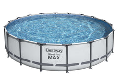 Bestway Frame Pool Set 5.49m x 1.22m Includes Pool + Filter Pump(220-240V) + Ladder + Cover + Compatible with Cartridge 58012(III)220-240V