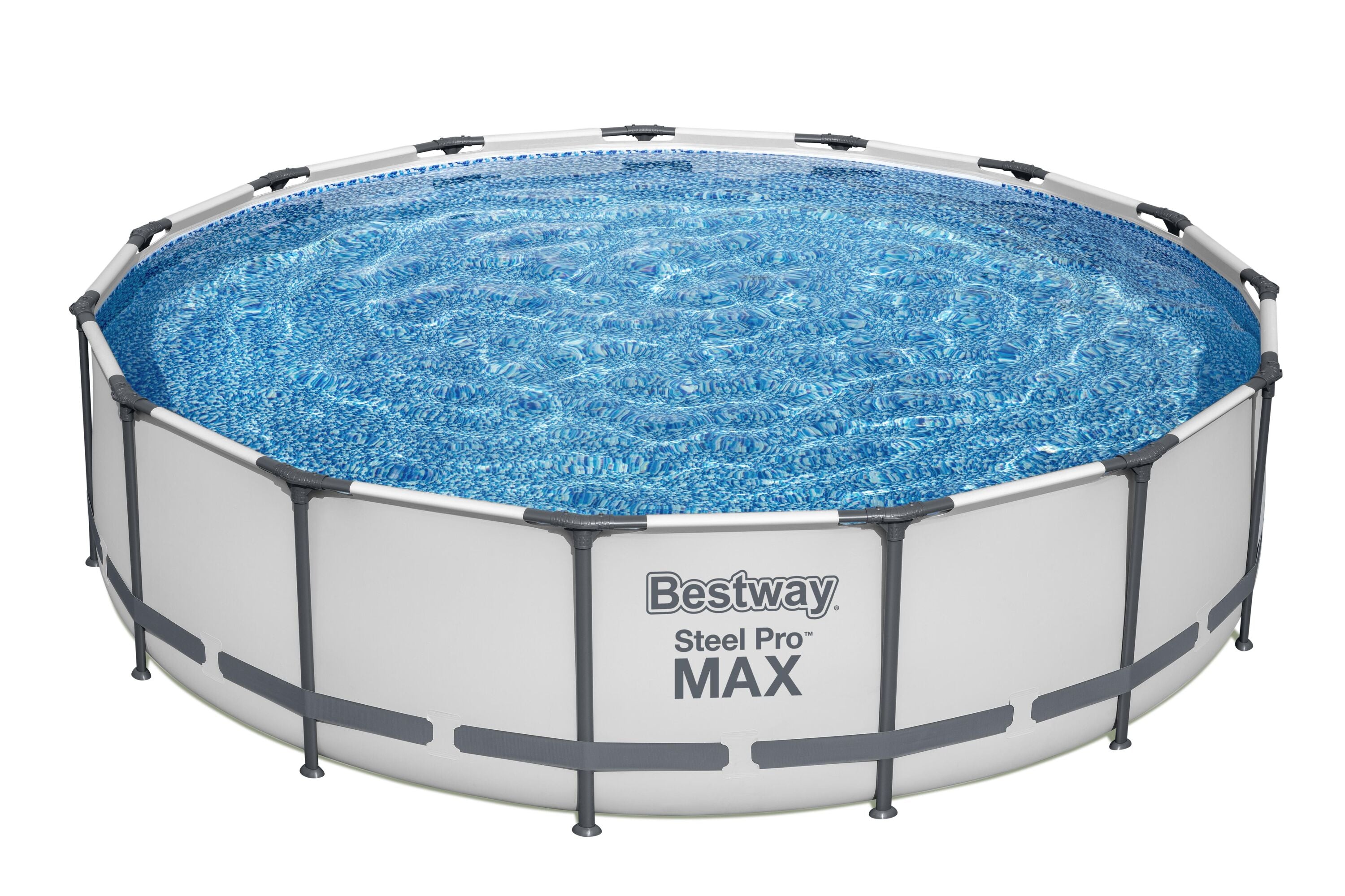Bestway Frame Pool Set 4.57m x 1.07m Includes Pool + Filter Pump(220-240V) + Ladder + Cover + Compatible with Cartridge 58094(II)220-240V