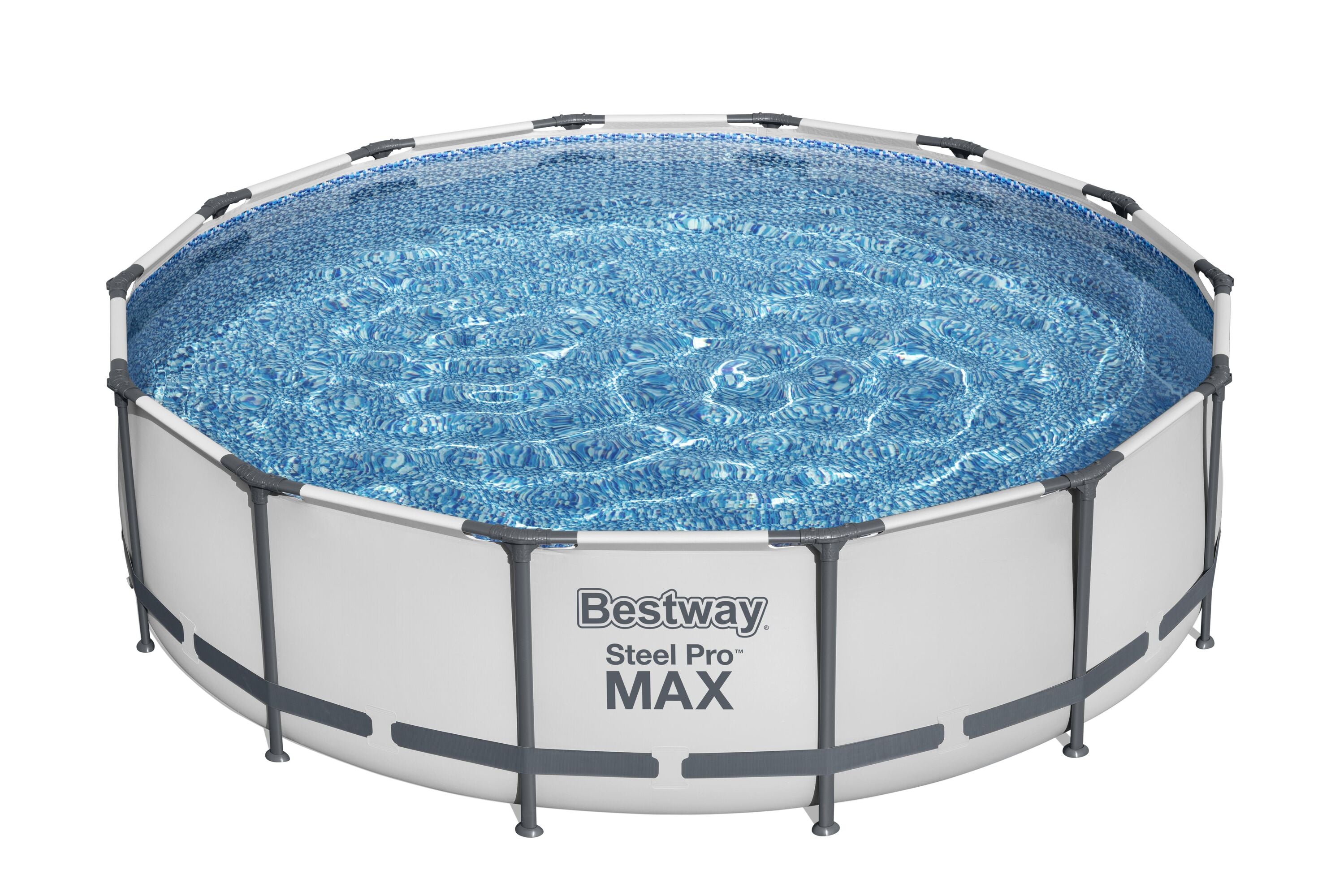 Bestway Frame Pool Set 4.27m x 1.07m Includes Pool + Filter Pump(220-240V) + Ladder + Cover + Compatible with Cartridge 58094(II)220-240V
