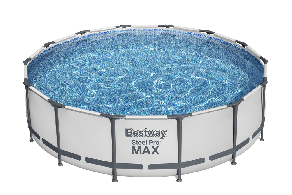 Bestway Frame Pool Set 4.27m x 1.07m Includes Pool + Filter Pump(220-240V) + Ladder + Cover + Compatible with Cartridge 58094(II)220-240V