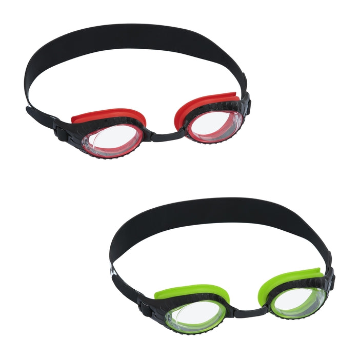 BESTWAY  TURBO RACE GOGGLES (Contents:one pair of goggles, 2 assorted colors) Age 7+