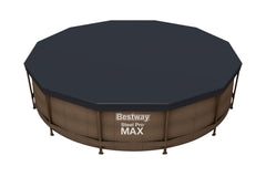 Bestway 3.66M Pool Cover (Contents:One pool cover, fits 3.66m (12') Steel Pro Pools, 3.66m (12') Steel Pro Max Pools and 3.66m (12') Fast Set Pools)