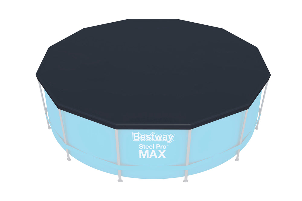 Bestway 3.66M Pool Cover (Contents:One pool cover, fits 3.66m (12') Steel Pro Pools, 3.66m (12') Steel Pro Max Pools and 3.66m (12') Fast Set Pools)