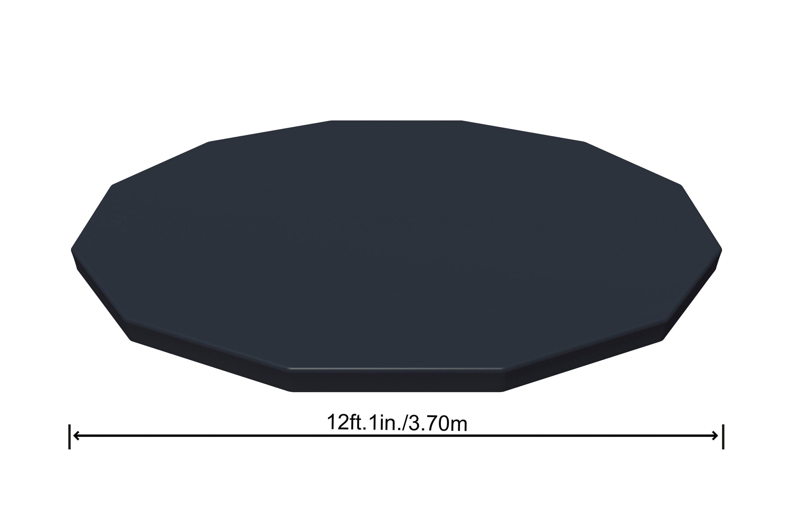Bestway 3.66M Pool Cover (Contents:One pool cover, fits 3.66m (12') Steel Pro Pools, 3.66m (12') Steel Pro Max Pools and 3.66m (12') Fast Set Pools)
