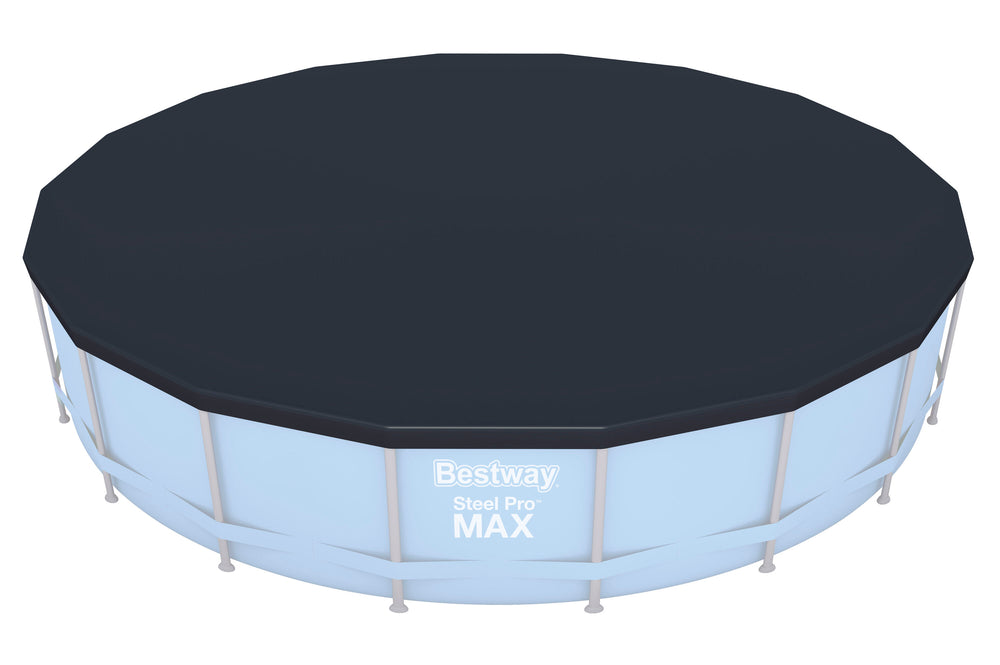 Bestway 5.49M Pvc Pool Cover (Contents:one pool cover, Fits 5.49m (18') Steel Pro Max Pools and 5.49m (18') Power Steel Pools and 5.49m (18') Power Steel Swim Vista Series Pools)