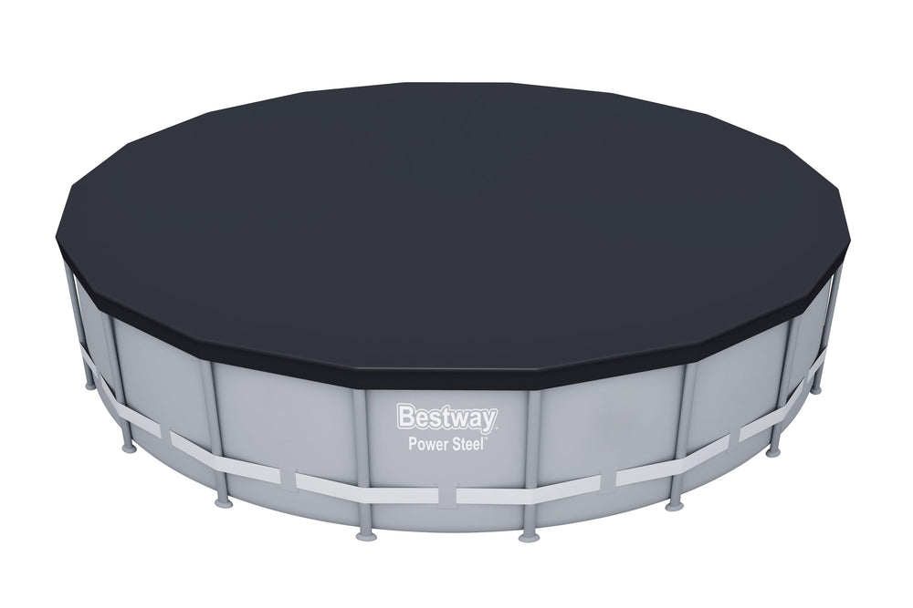 Bestway 5.49M Pvc Pool Cover (Contents:one pool cover, Fits 5.49m (18') Steel Pro Max Pools and 5.49m (18') Power Steel Pools and 5.49m (18') Power Steel Swim Vista Series Pools)