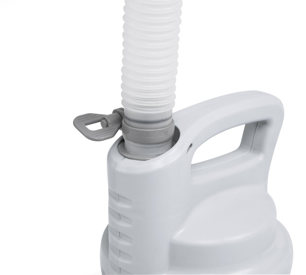 Bestway Pool+ Drain Pump (Contents:1 Drain pump, 1pc 5-metre drain hose, 1 set of adaptors.220-240V 80W, IPX8)