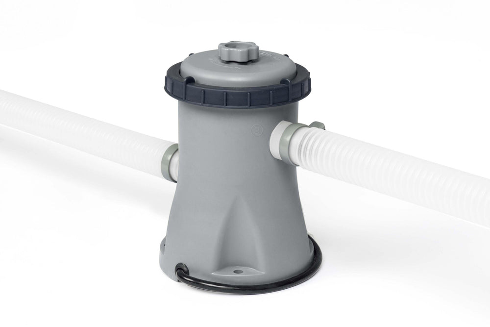 Bestway 1249L/330GAL Filter Pump (Contents: Filter pump(220-240V, 16W), Pump's water flow rate 1,249 L/h (330 gal./h), Compatible with Cartridge 58093(I), no adaptor is inlcluded, can't be connected to Φ38mm hose)