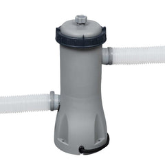 Bestway 2006L/530GAL Filter Pump (Contents: Filter pump(220-240V 29W), Pump's water flow rate 2,006 L/h (530 gal./h), Compatible with Cartridge58094(II), no adaptor is inlcluded, can't be connected to Φ38mm hose)