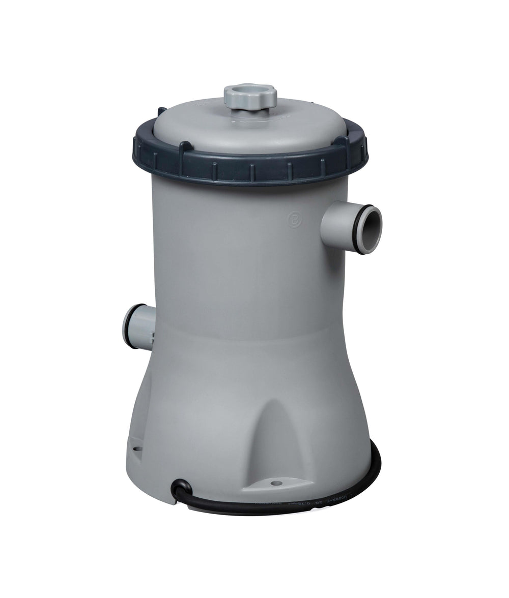 Bestway 2006L/530GAL Filter Pump (Contents: Filter pump(220-240V 29W), Pump's water flow rate 2,006 L/h (530 gal./h), Compatible with Cartridge58094(II), no adaptor is inlcluded, can't be connected to Φ38mm hose)