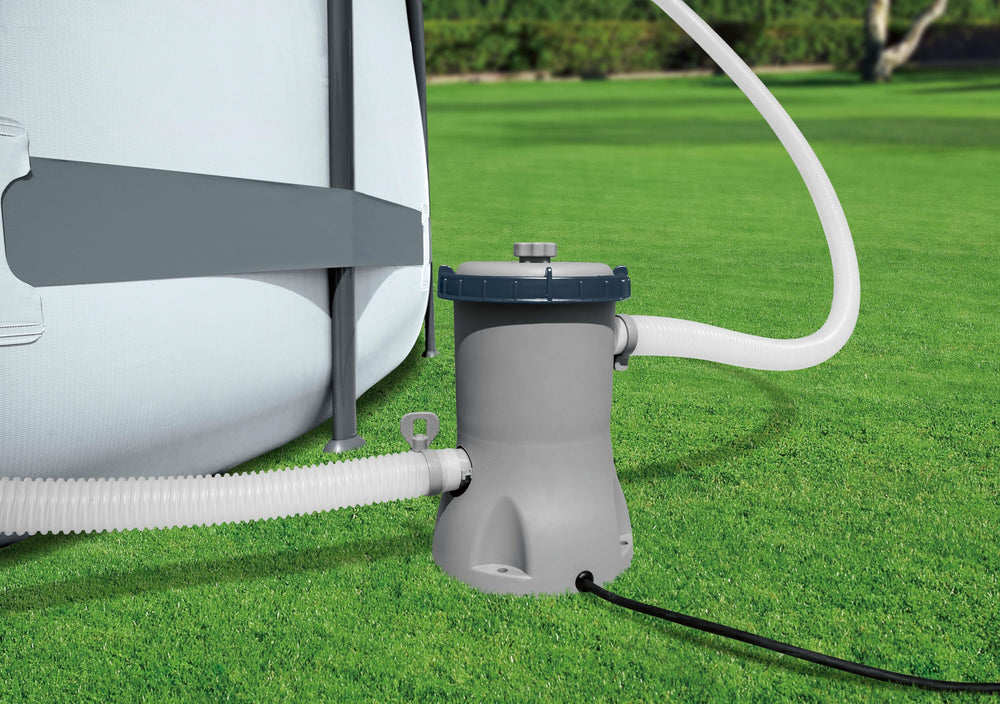 Bestway 2006L/530GAL Filter Pump (Contents: Filter pump(220-240V 29W), Pump's water flow rate 2,006 L/h (530 gal./h), Compatible with Cartridge58094(II), no adaptor is inlcluded, can't be connected to Φ38mm hose)