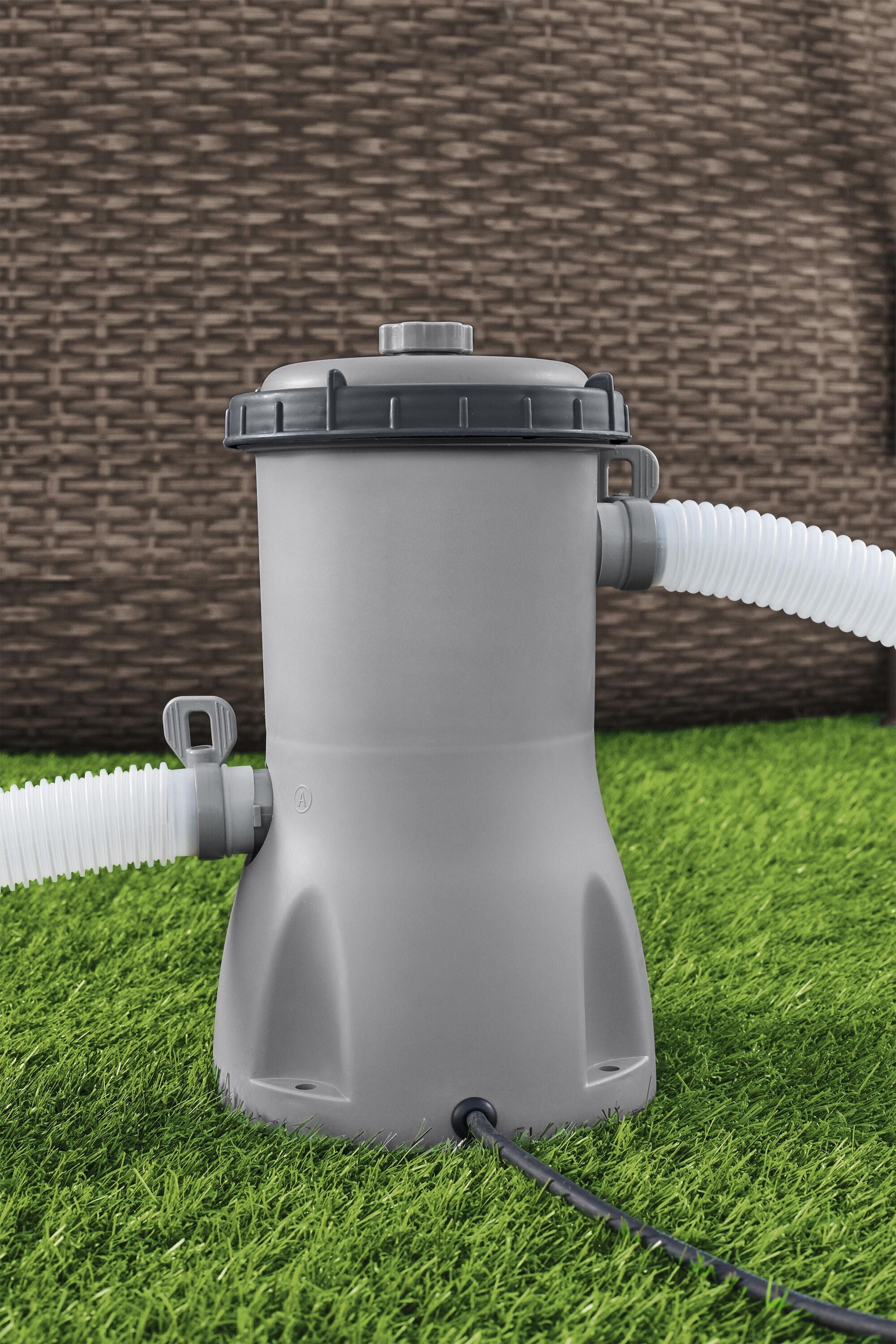 Bestway 3028L/800GAL Filter Pump (Contents: Filter pump(220-240V 32W), Pump's water flow rate 3,028 L/h (800 gal./h), Compatible with Cartridge 58094(II), no adaptor is inlcluded, can't be connected to Φ38mm hose)