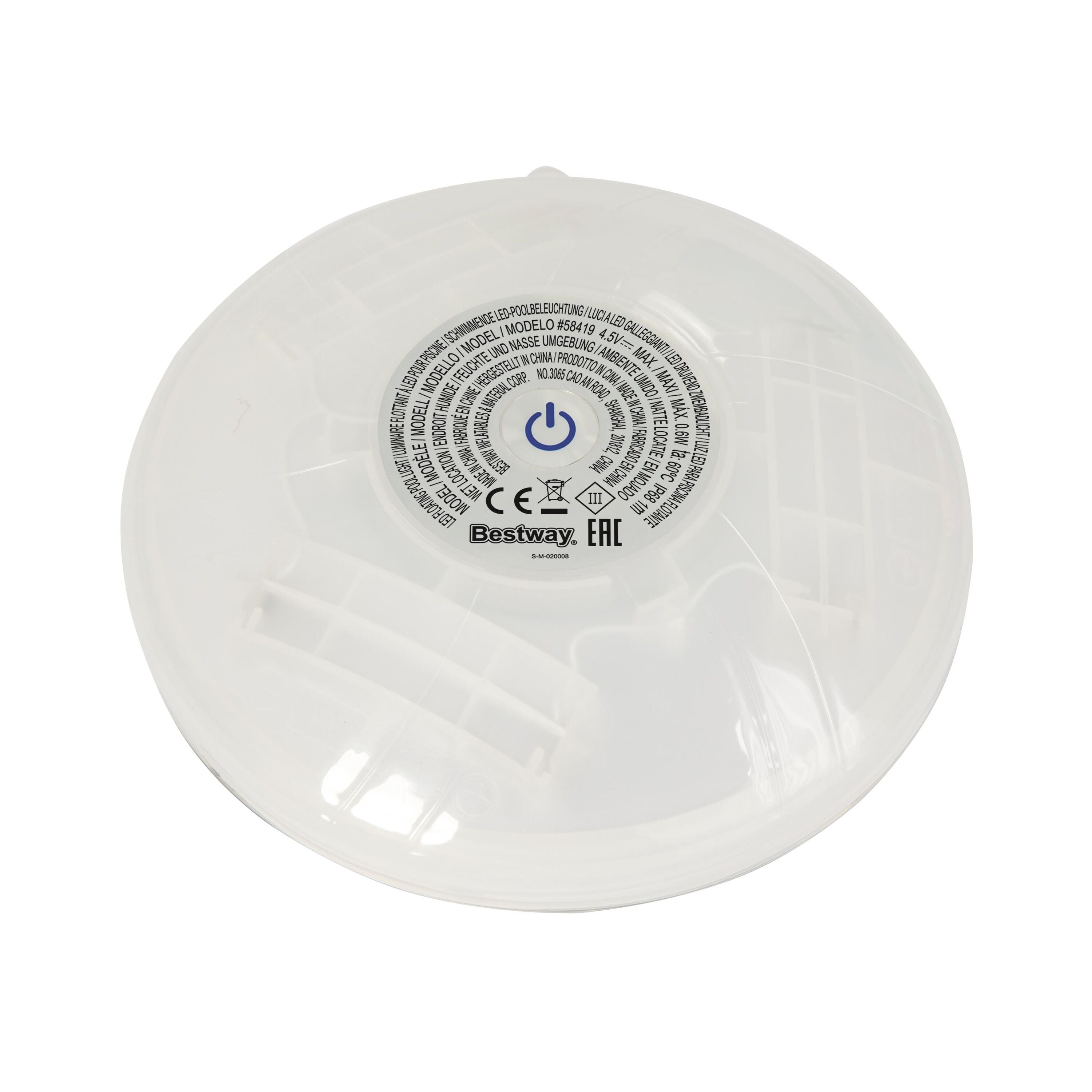 Bestway LED Floating Pool Light (Contents:one floating LED)