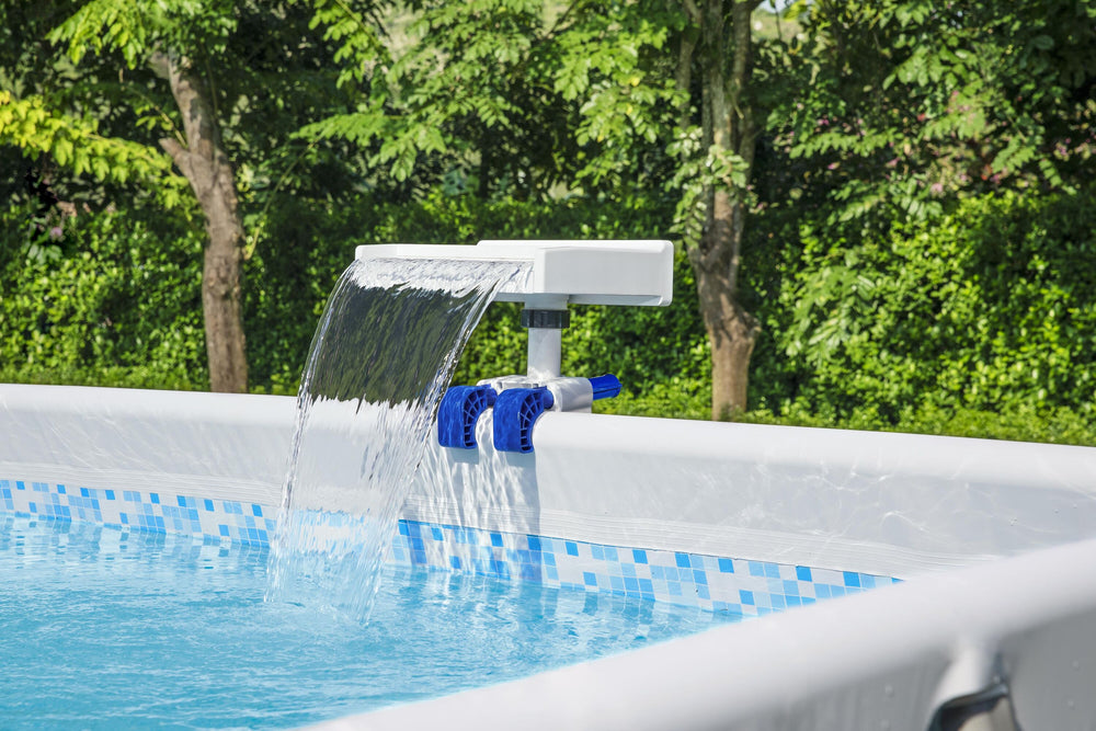 Bestway Soothing LED Waterfall (Contents:1 Soothing LED Waterfall,it includes adaptors for outer diameter 3.2 cm /1.25 valves.)