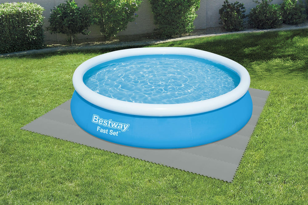 Bestway 50CM X 50CM Pool Floor Protector (Contents:Pool Floor Protector, Fits all sizes of pools) 9 pcs
